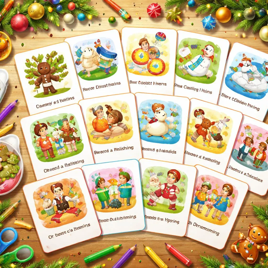 12 Days Of Christmas Flashcards For Kids – Free Printable PDF