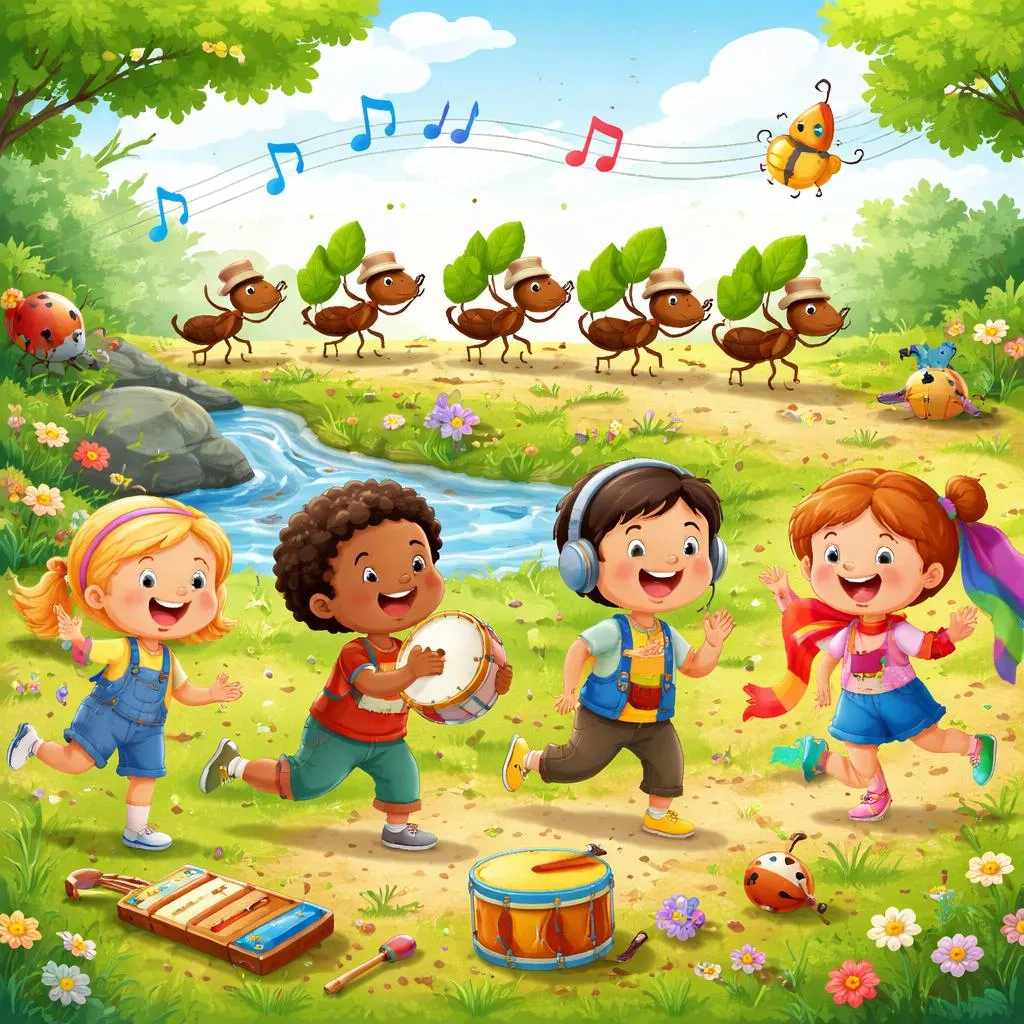 A Comprehensive and Engaging Guide to “the ant go marching one by one lyrics” for Early English Learning Through Music and Movement