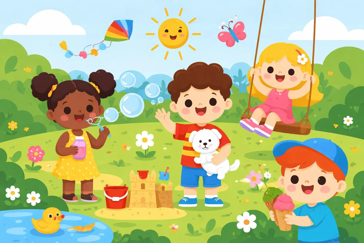 A Happy Childhood By William Matthews - Giggle Poems