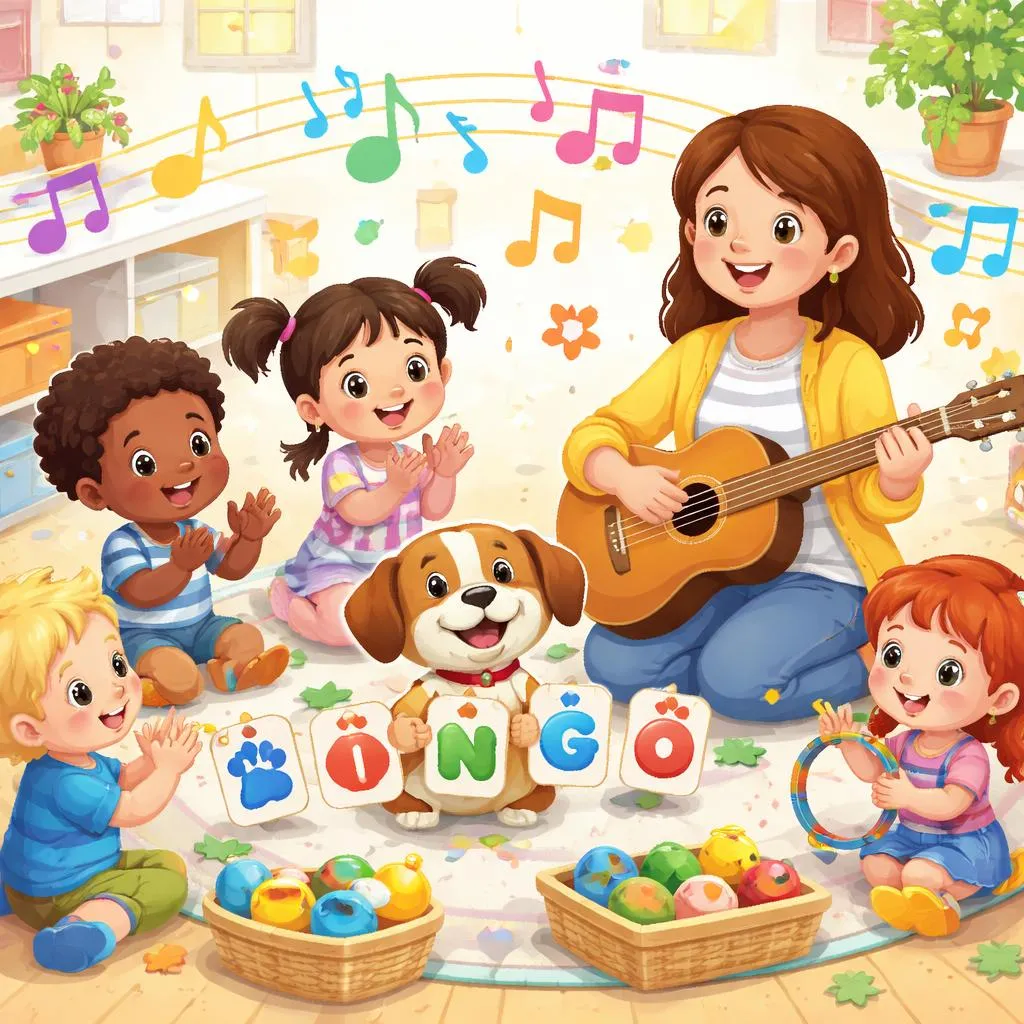 A Teacher’s Friendly Guide to Using Lyrics to Bingo Song for Early English Learning Through Music and Play