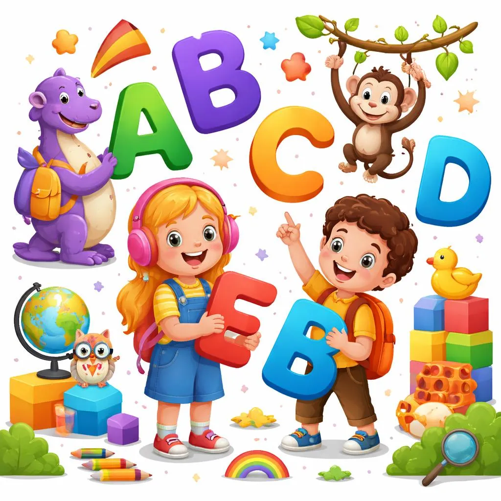 ABC English Letters: Learn the English Alphabet Step by Step for Beginners