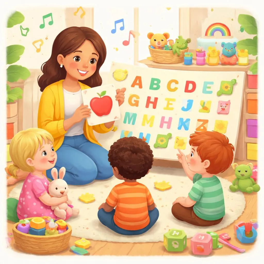 Alphabets in English Language Explained by a Teacher Through Sounds, Letters, and Gentle Early Reading Foundations