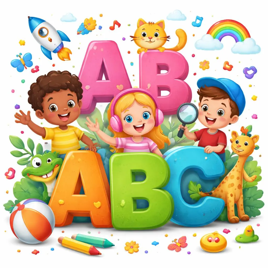 Alphabets in the English Language: A Fun Guide for Kids to Learn the ABCs!