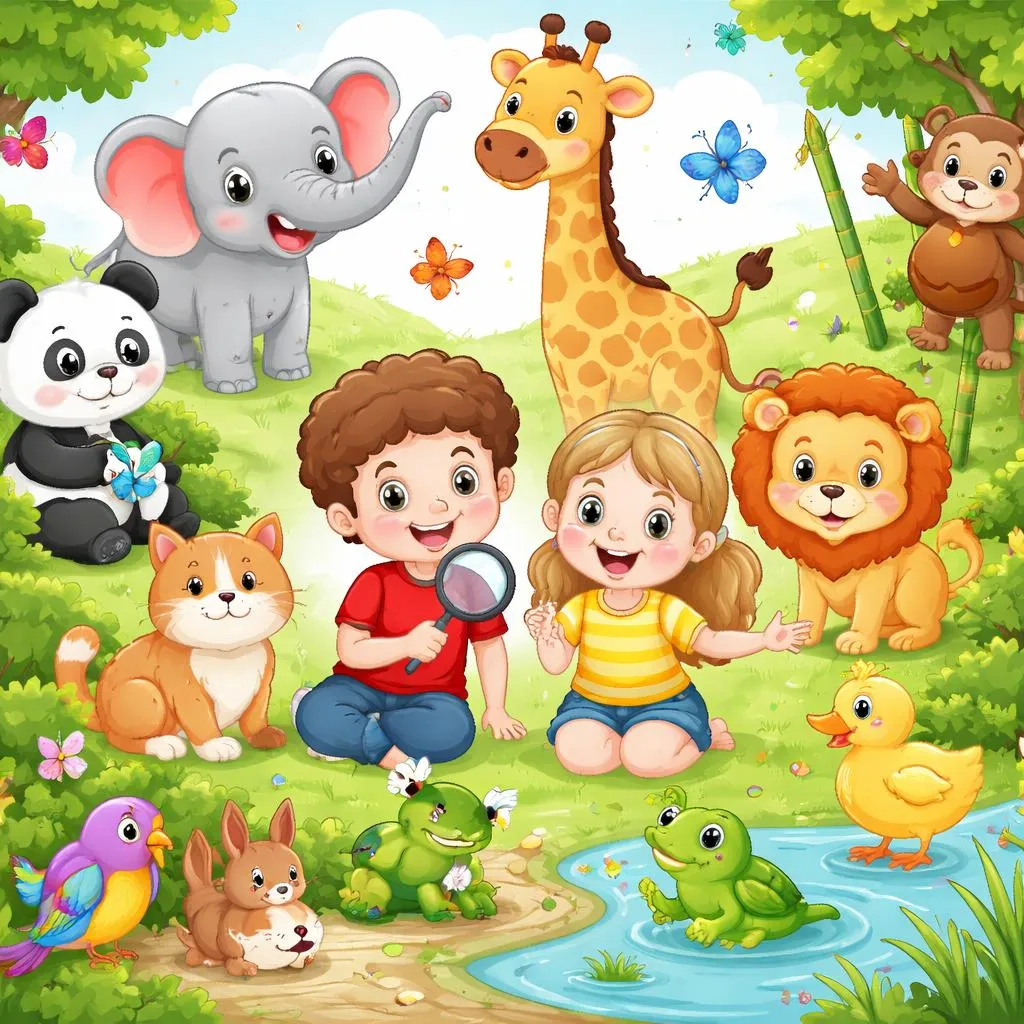 Animal Words: Learn Common Animal Names in English for Beginners