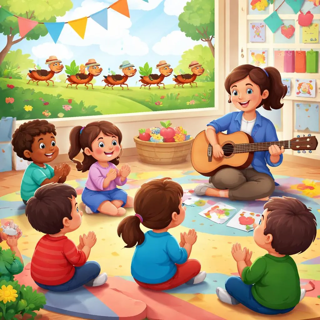 Ants Went Marching Song for Early English Learning: A Teacher’s Complete Guide to Lyrics, Vocabulary, Phonics, and Classroom Practice