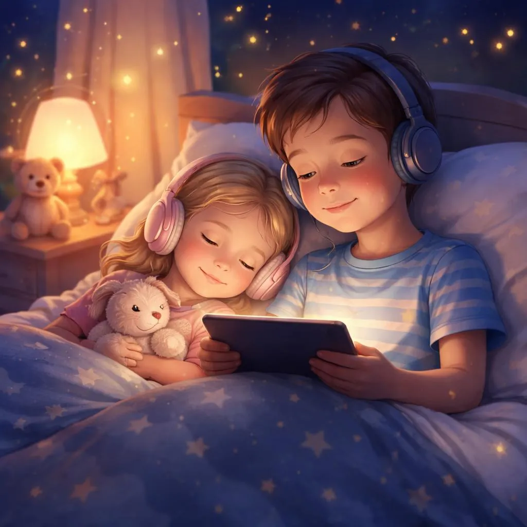 Аудио сказки на ночь — секрет спокойной и счастливой ночной рутины?