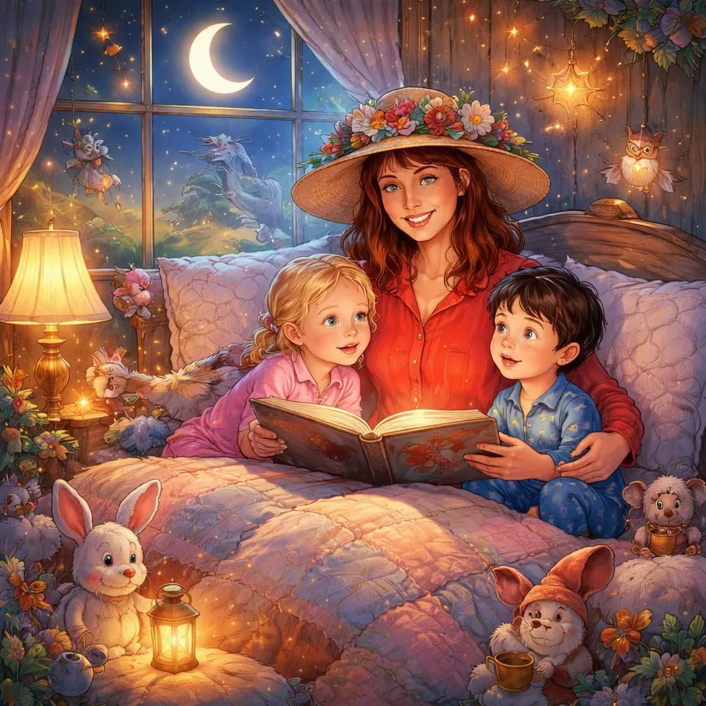 Идеальное сочетание причудливости и чудес для детей: сказки на ночь с Шелли Дюваль?