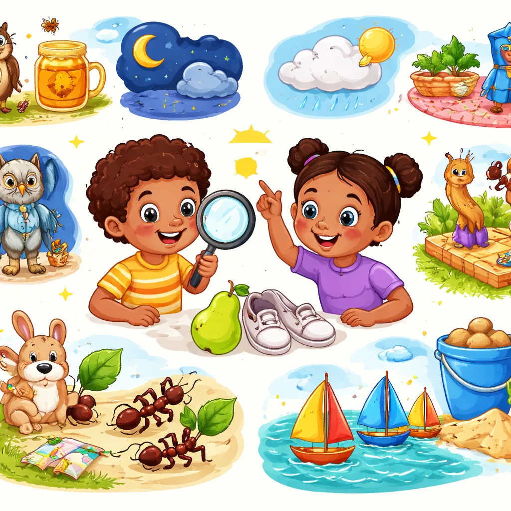 Are They the Same or Different? A Kid's Fun Guide to Understanding Homophones