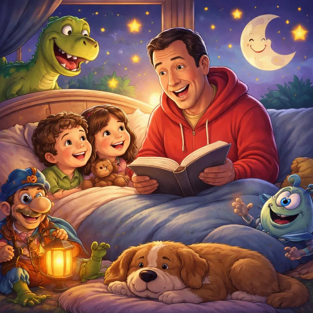 你是否正在为你的孩子们寻找亚当·桑德勒风格的最佳睡前故事？