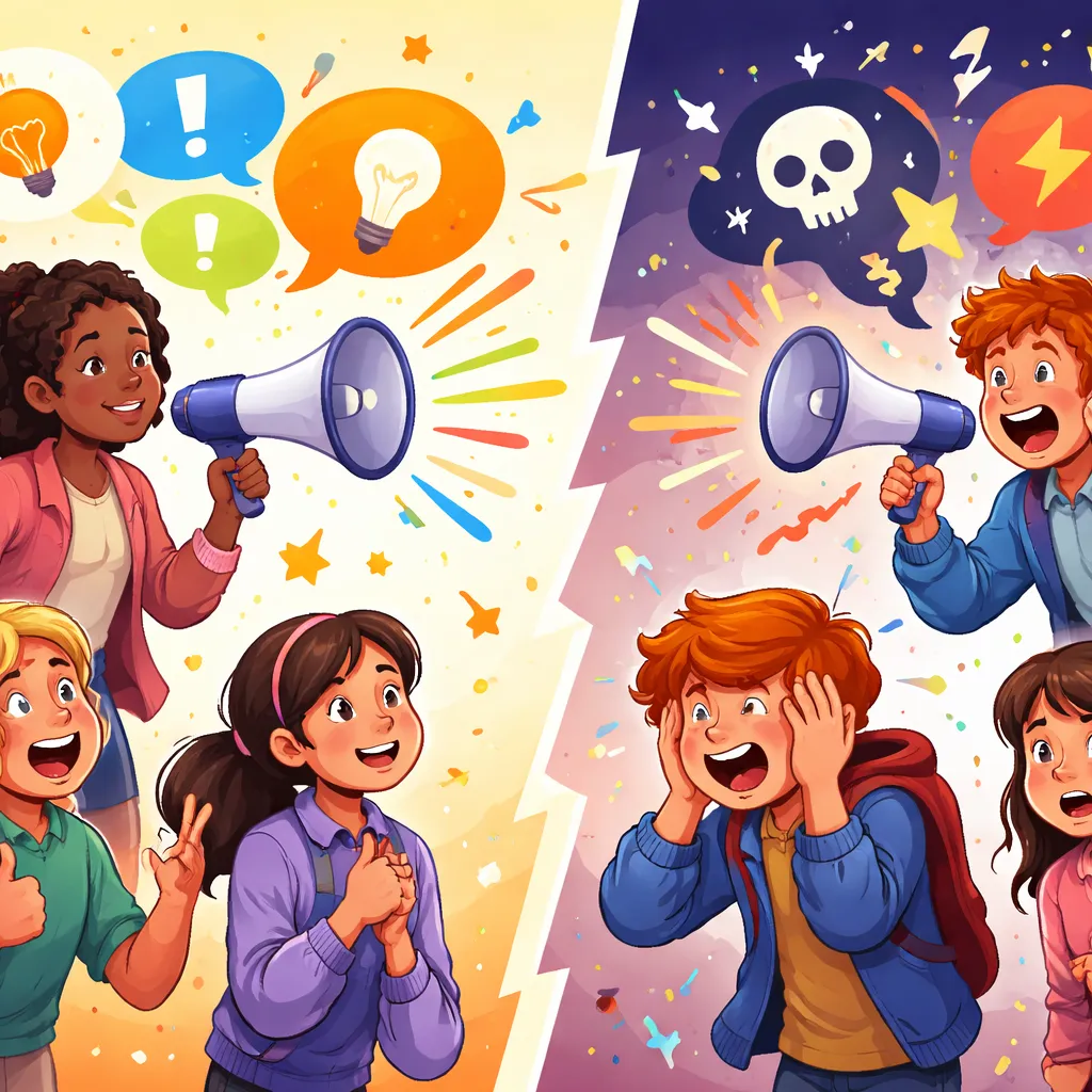 Gibst du Erklärungen ab oder machst du nur Lärm? Die 100 wichtigsten Aussagesätze für Schüler der Mittelstufe