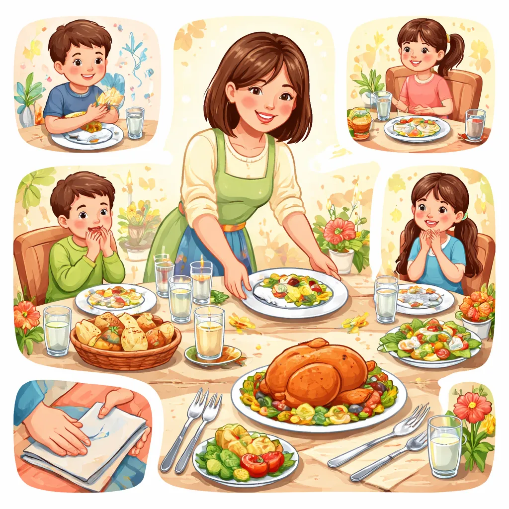 Are You Ready for a Polite Feast? Your Manners at the Dinner Table Checklist!