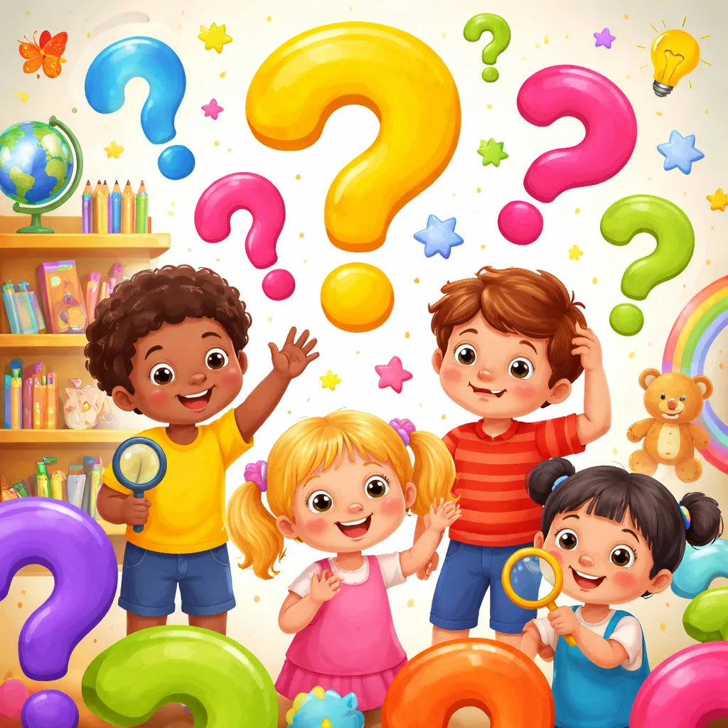 Apakah Kamu Siap untuk Bertanya? Temukan 100 Kalimat Tanya Paling Umum untuk Taman Kanak-Kanak!