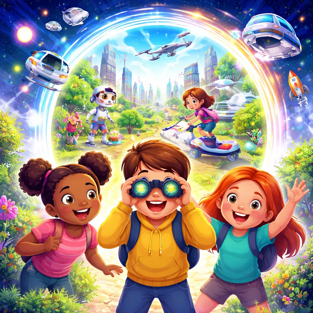 Are You Ready to See Your Future? A Kid's Guide to the Future Continuous Tense