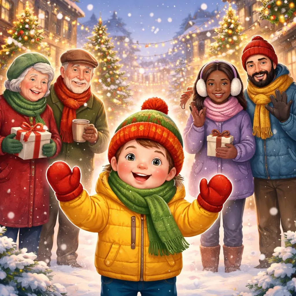 ¿En invierno, debe un niño decir “Feliz Navidad” o “Felices Fiestas” a todos?