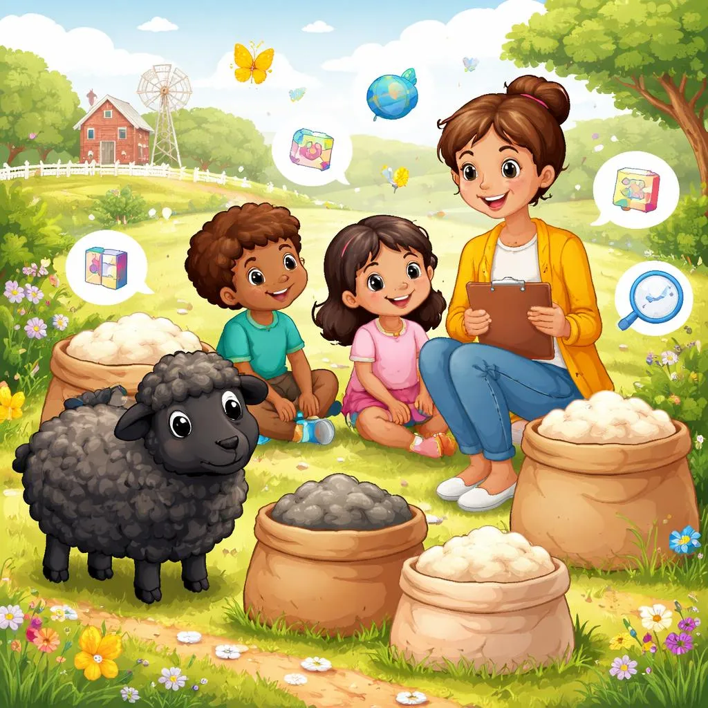 Baa Baa Black Sheep Lyrics “: A Teacher’s Guide to Learning English with This Classic Nursery Rhyme