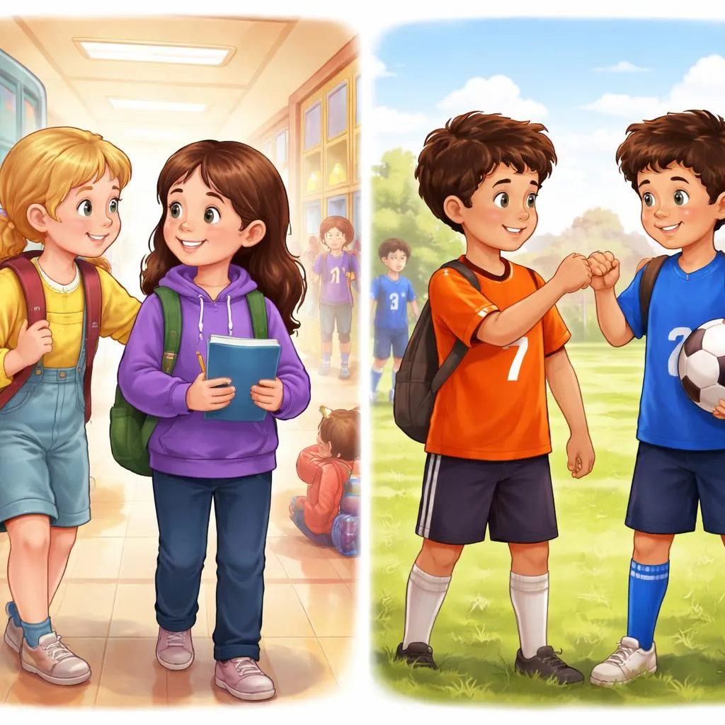 ¿Antes de un examen o juego, debería un niño decir “Buena suerte” o “La mejor de las suertes” a un amigo?
