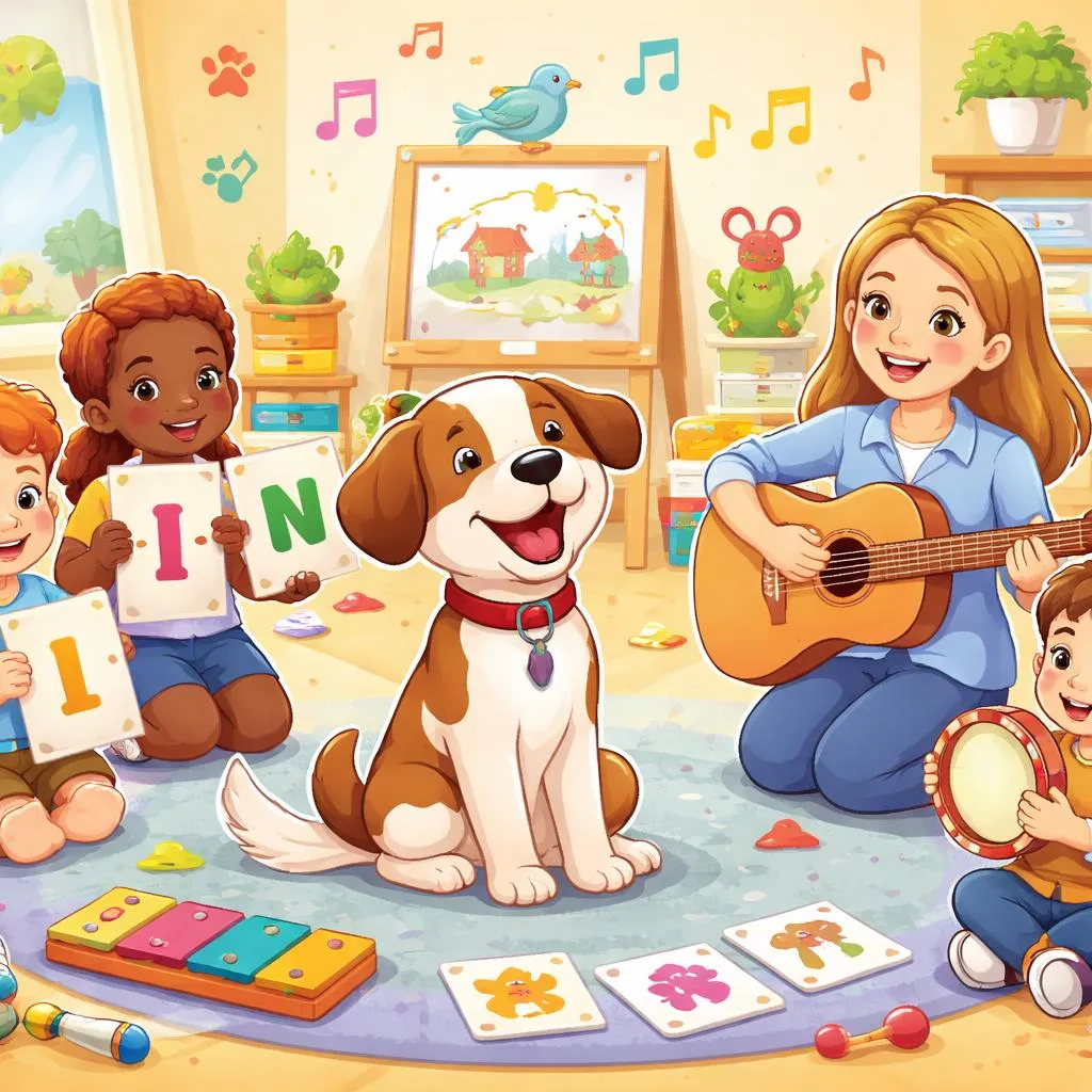 Bingo Dog Song for Early English Learning: A Teacher’s Guide to Lyrics, Phonics, Vocabulary, and Classroom Activities