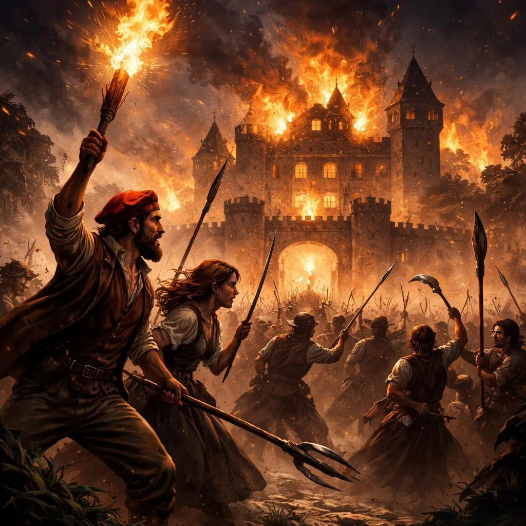 Book the Second: The Golden Thread—Chapter 23: Fire Rises - A Tale Of Two Cities by Charles Dickens