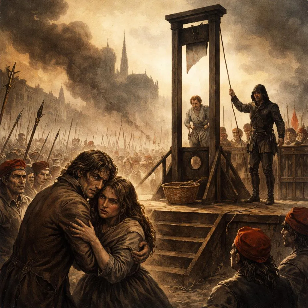 Book the Third: The Track of a Storm—Chapter 13: Fifty-Two - A Tale Of Two Cities by Charles Dickens