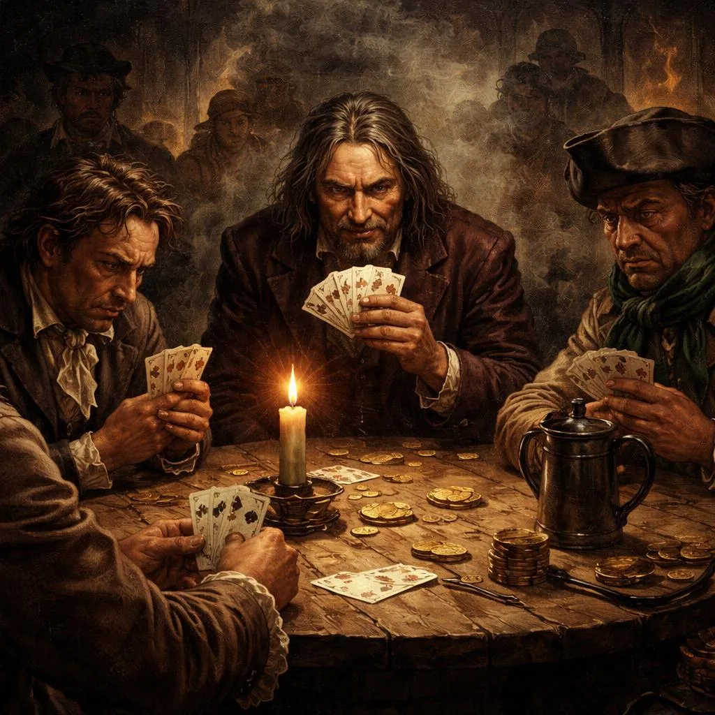 Book the Third: The Track of a Storm—Chapter 8: A Hand at Cards - A Tale Of Two Cities by Charles Dickens