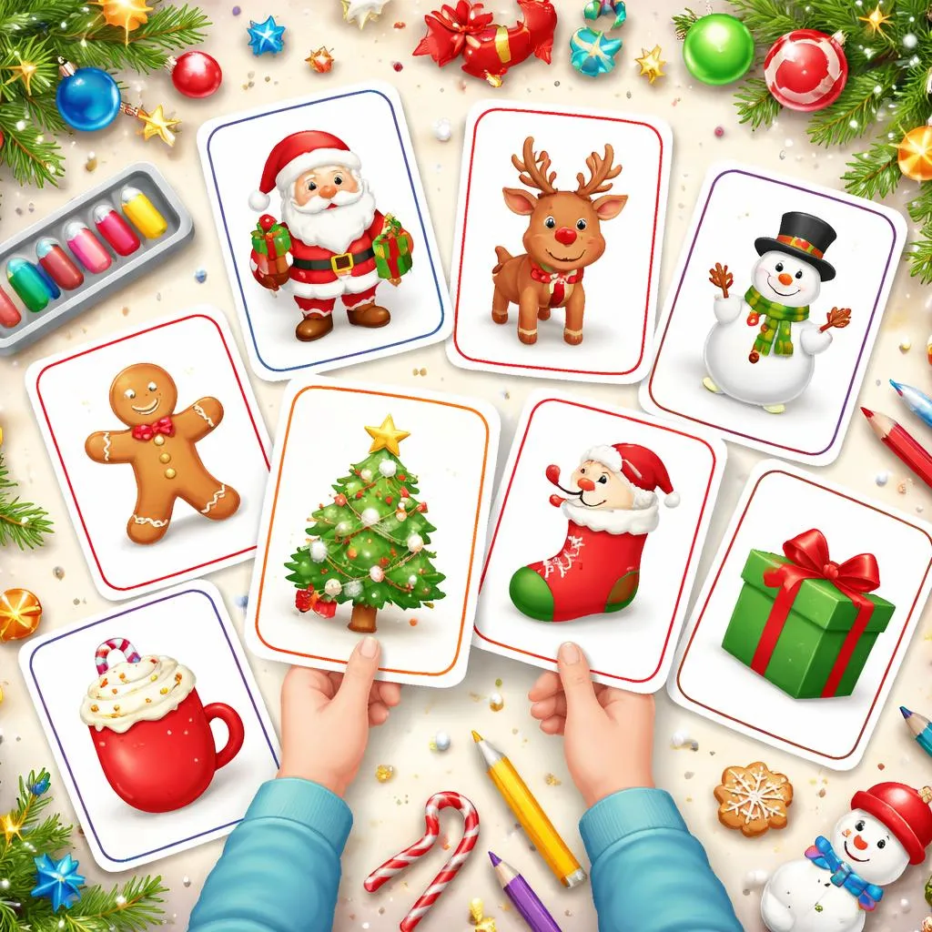 C-H-R-I-S-T-M-A-S Flashcards For Kids – Free Printable PDF