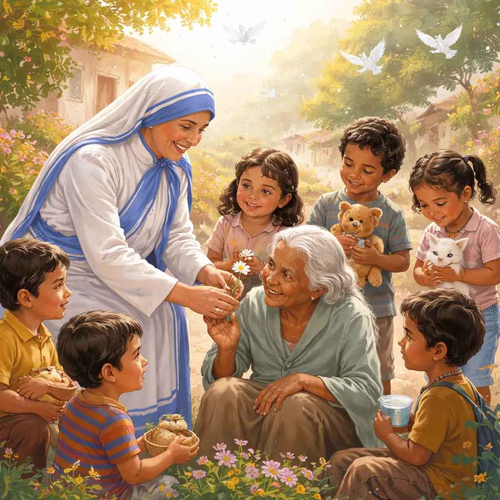 Can a Celebrity Story: Mother Teresa Teach Children the Power of Small Kindness?