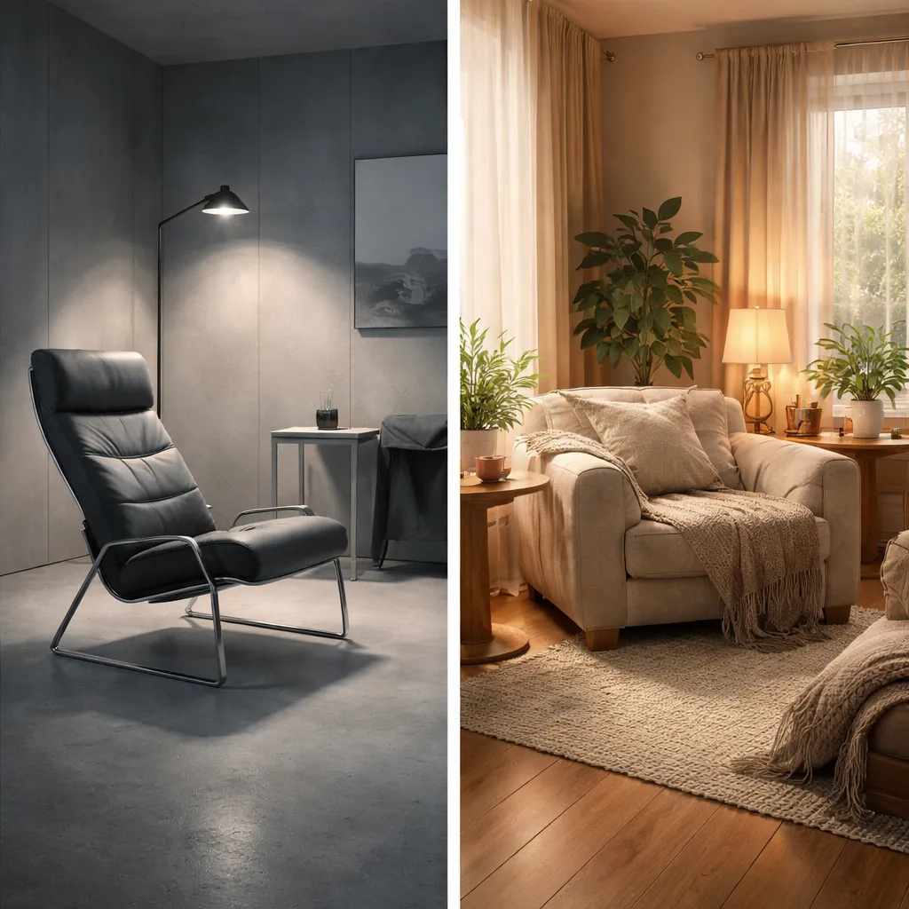 Can a Chair Be Comfortable Without Making a Room Feel Cozy?