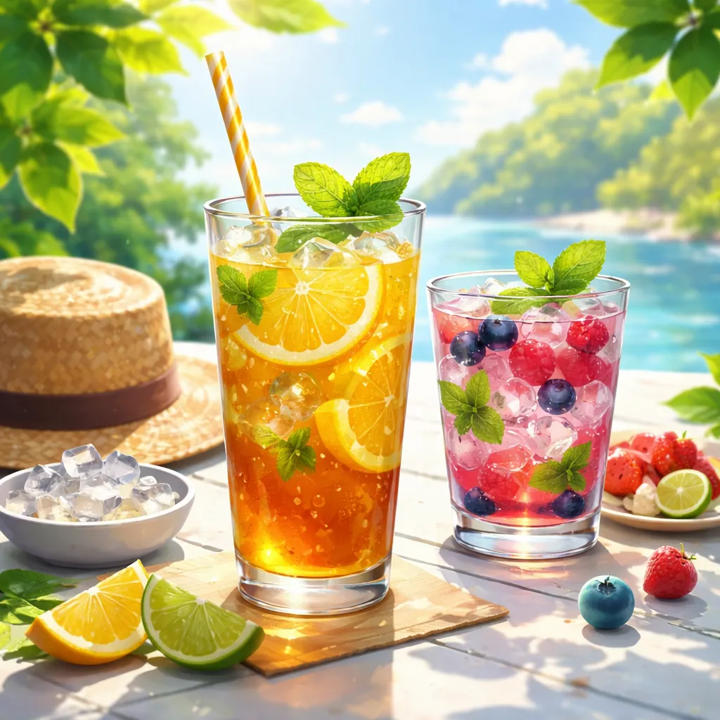 Can a Cool Drink Feel Refreshing Without Being Ice Cold?