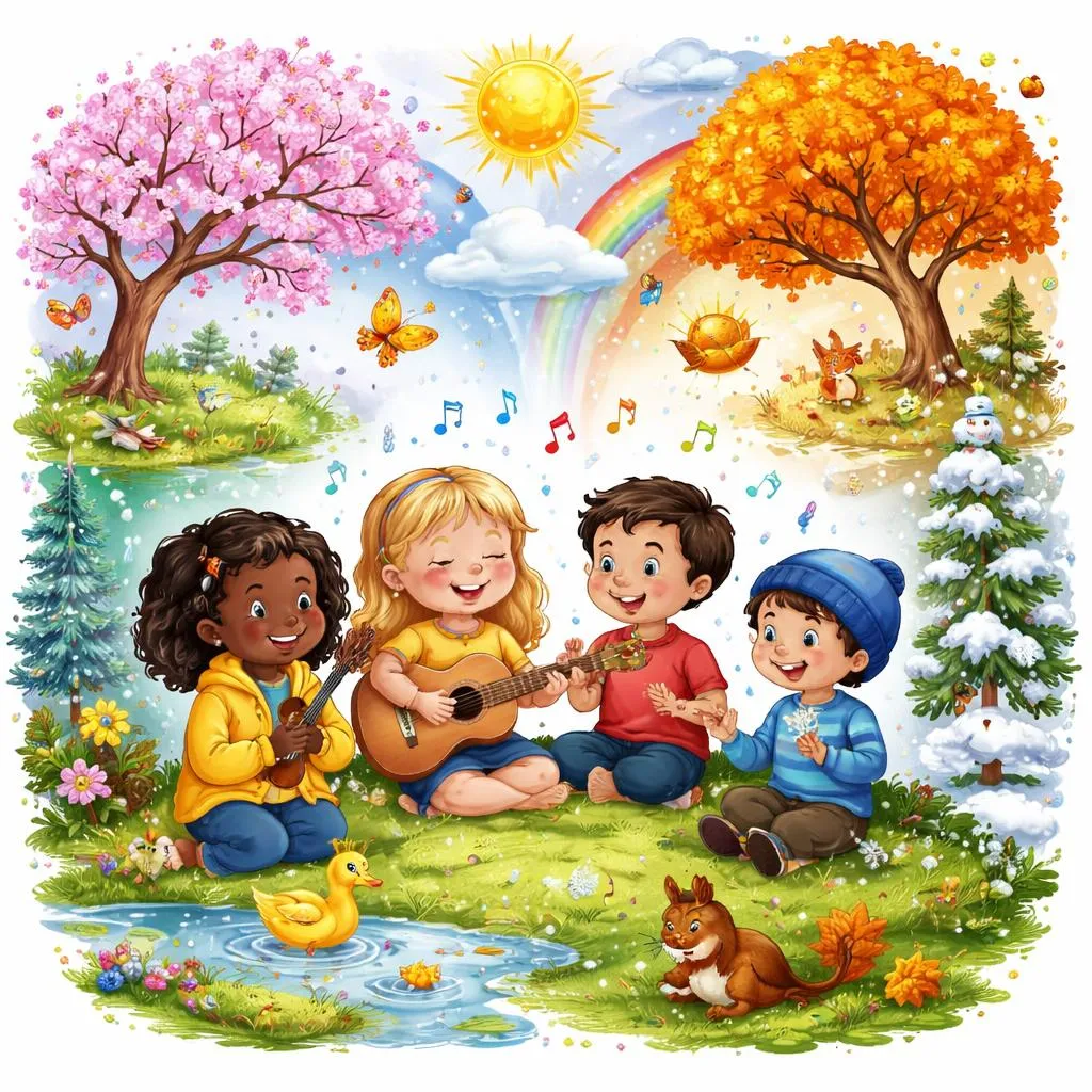 ঋতু বিষয়ক গান শিশুদের আবহাওয়া ও প্রকৃতি সম্পর্কে জানতে সাহায্য করতে পারে?