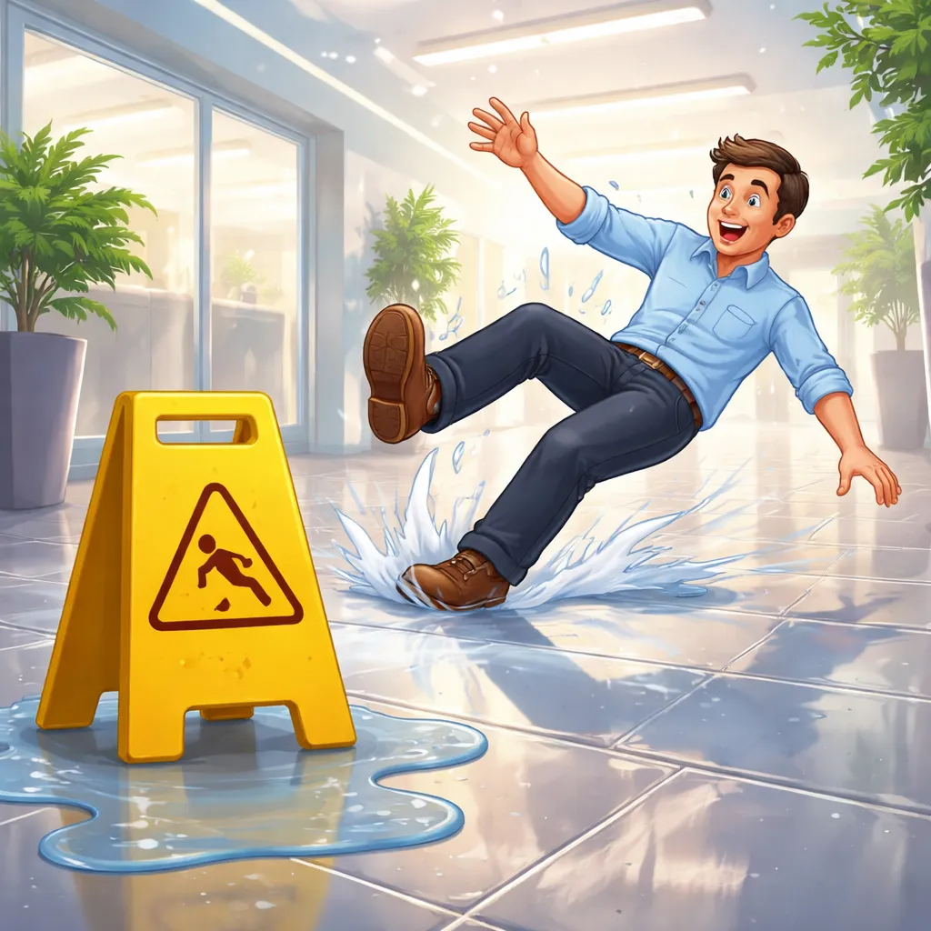 Can a Slippery Floor Also Be Described as Slick Without Confusion?
