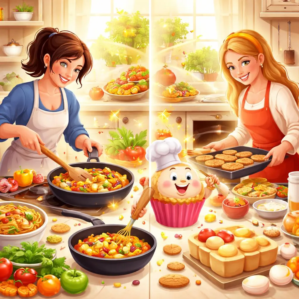 Peut-on cuisiner à la place de pâtisser pour préparer de délicieux plats à la maison chaque jour ?
