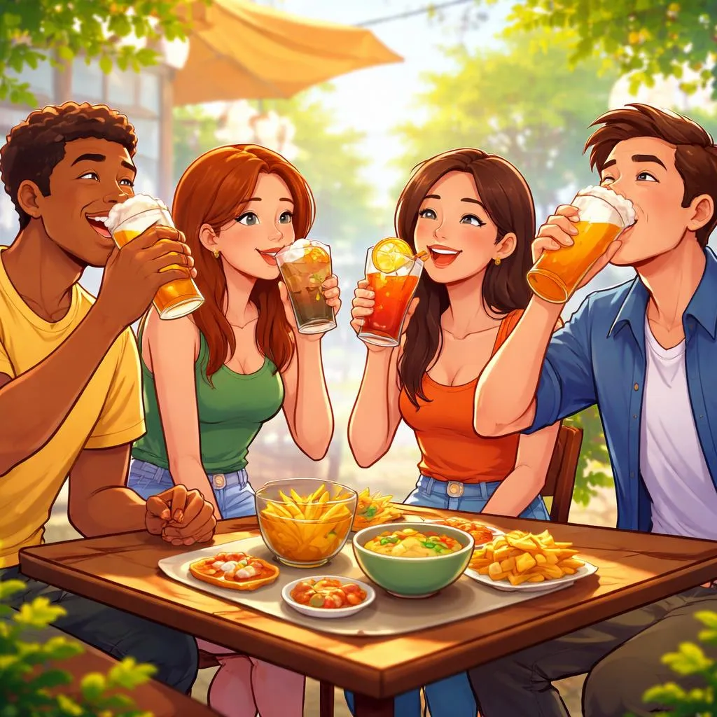 Can Being Drinking To Replace Being Sipping To When Enjoying Beverages With Friends Every Day?