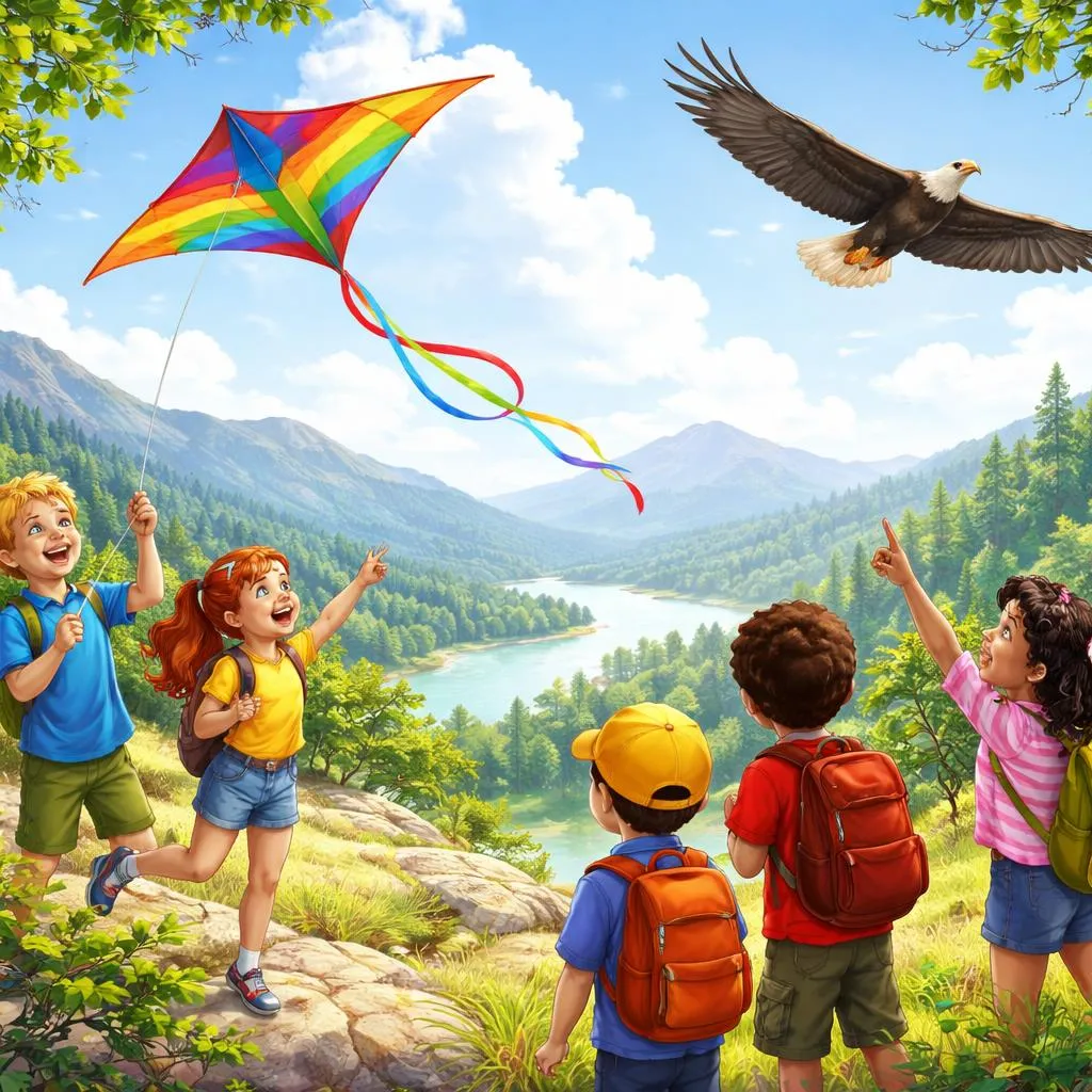 Bisakah Anak-Anak dengan Mudah Membedakan Terbang Dari Melayang Saat Petualangan Luar Ruangan yang Seru Bersama Teman?