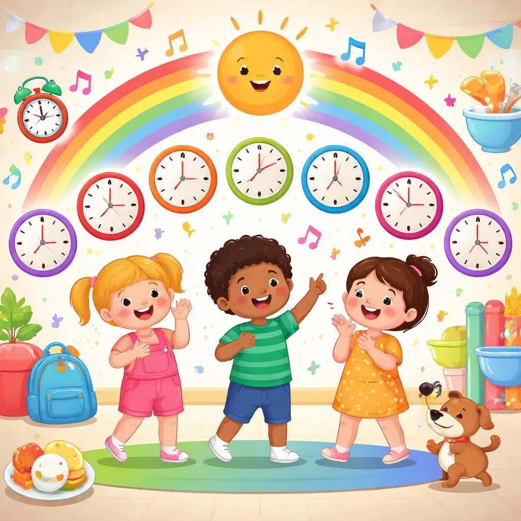 Могут ли "тексты песен о днях недели" сделать словарный запас, произношение и распорядок дня легкими и увлекательными в раннем изучении английского языка?