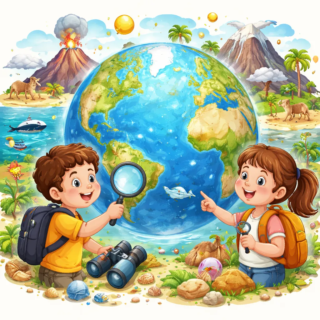 Can Exploring Our Blue Planet Help Your Child Master Essential English Terms About Geography and Earth?
