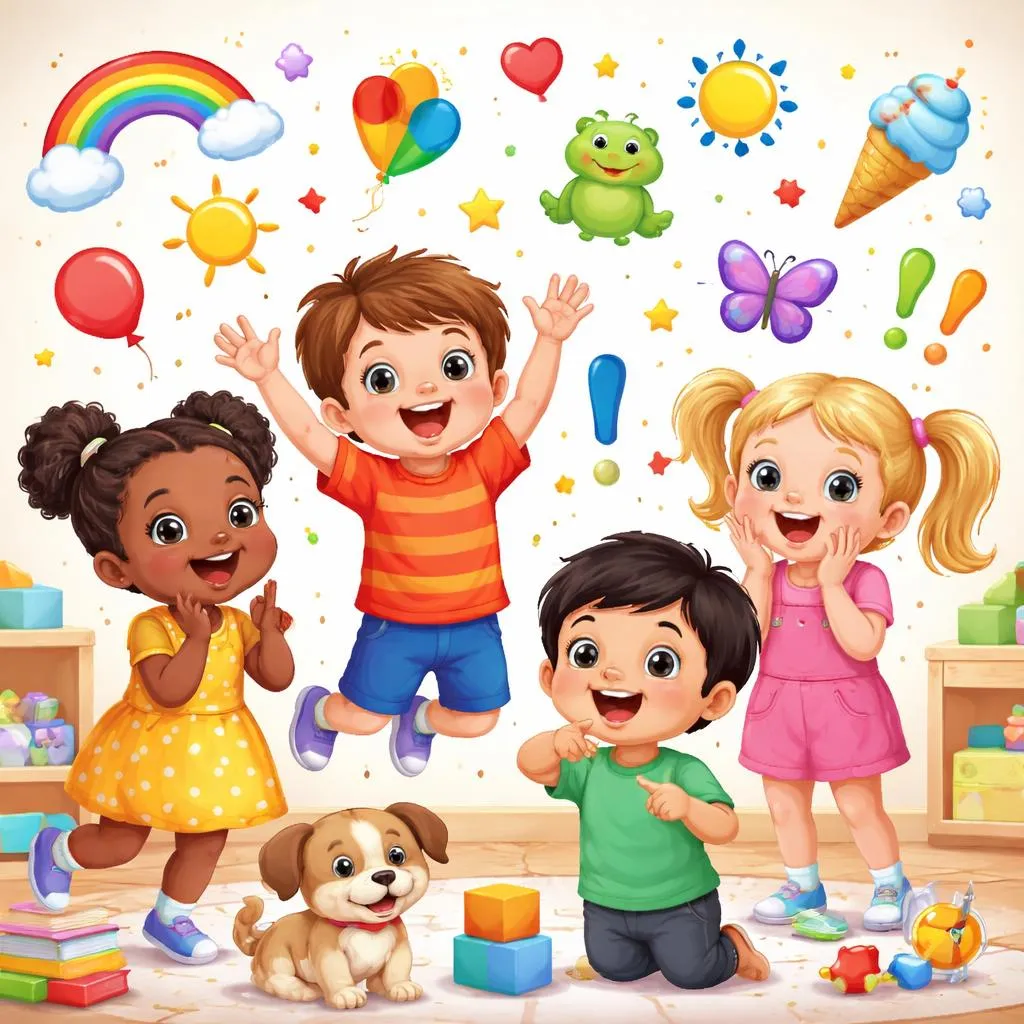 Les enfants de quatre ans peuvent-ils utiliser les 50 phrases exclamatives les plus courantes ?