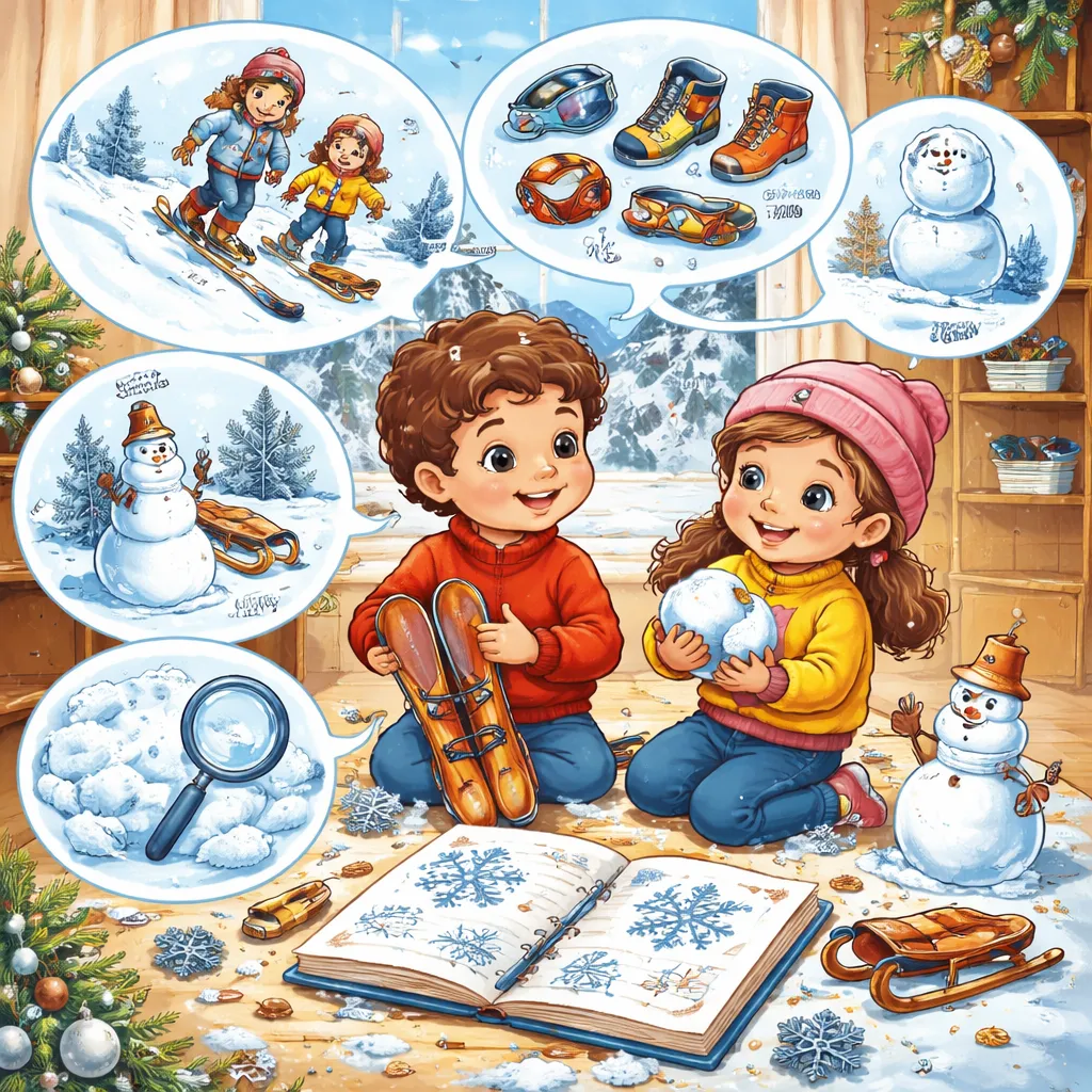 Can Grasping the Distinct Roles of Skiing and Snow Provide a Stronger Foundation for Your Child's Winter Vocabulary?