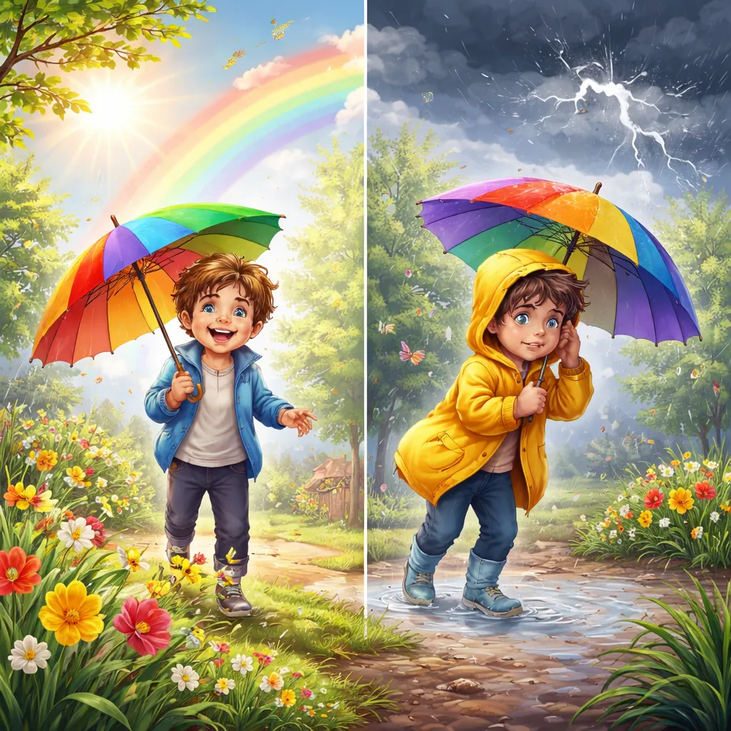 ¿Puede “Inconsistente y Variable” Describir el Estado de Ánimo de un Niño y También el Clima en Primavera?