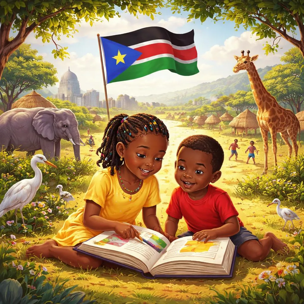 Can Learning Reading: South Sudan Introduce Your Child to the World's Newest Nation?