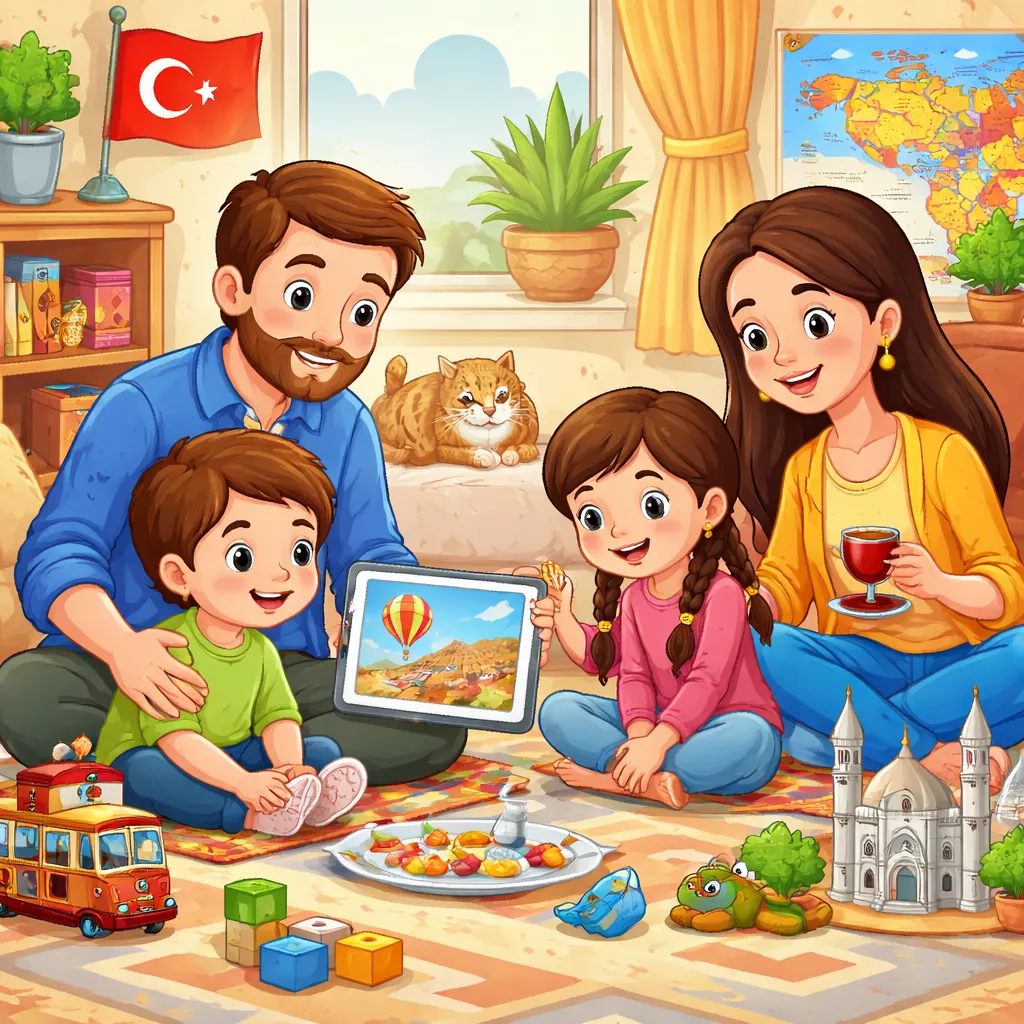 阅读学习：土耳其（为孩子们和家长在家提供的温和的文化和语言之旅）