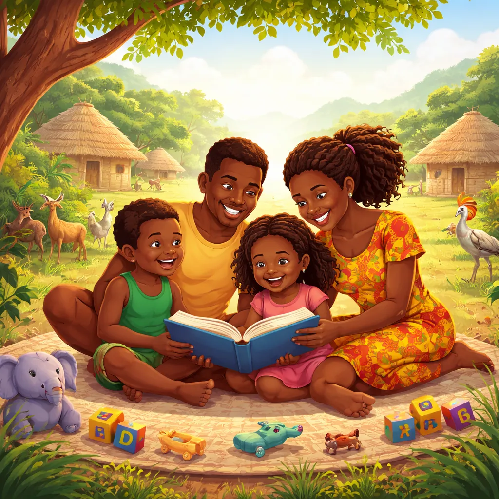 Can Learning Reading:Uganda Help Children and Parents Build Strong English Skills Through Culture and Simple Stories Together?