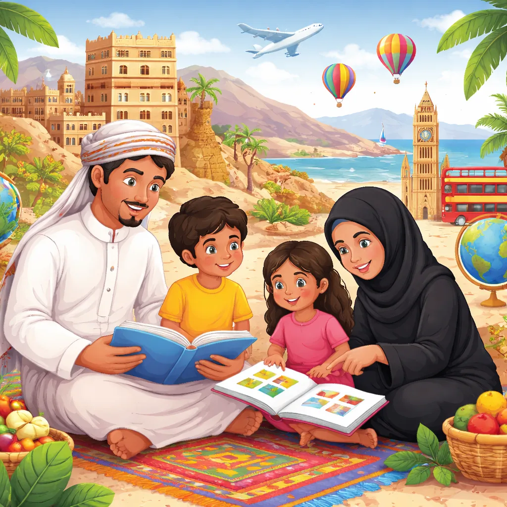 Can Learning Reading:Yemen Support Children and Parents in Building English Skills Through Culture, Geography, and Simple Stories Together?