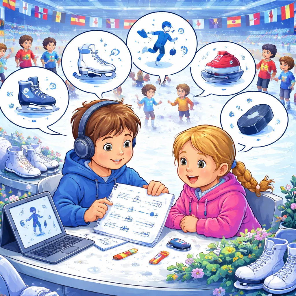 Can Mastering the Specific Language of Skating and Ice Help Your Child Excel in International Winter Sports Conversations?