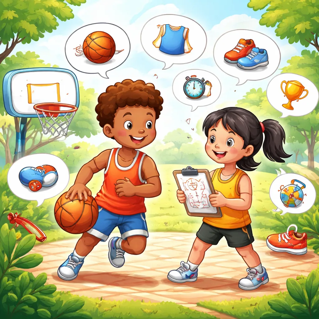 Can Mastering the Specific Vocabulary of Basketball and Hoop Enhance Your Child’s English Language and Athletic Skills?
