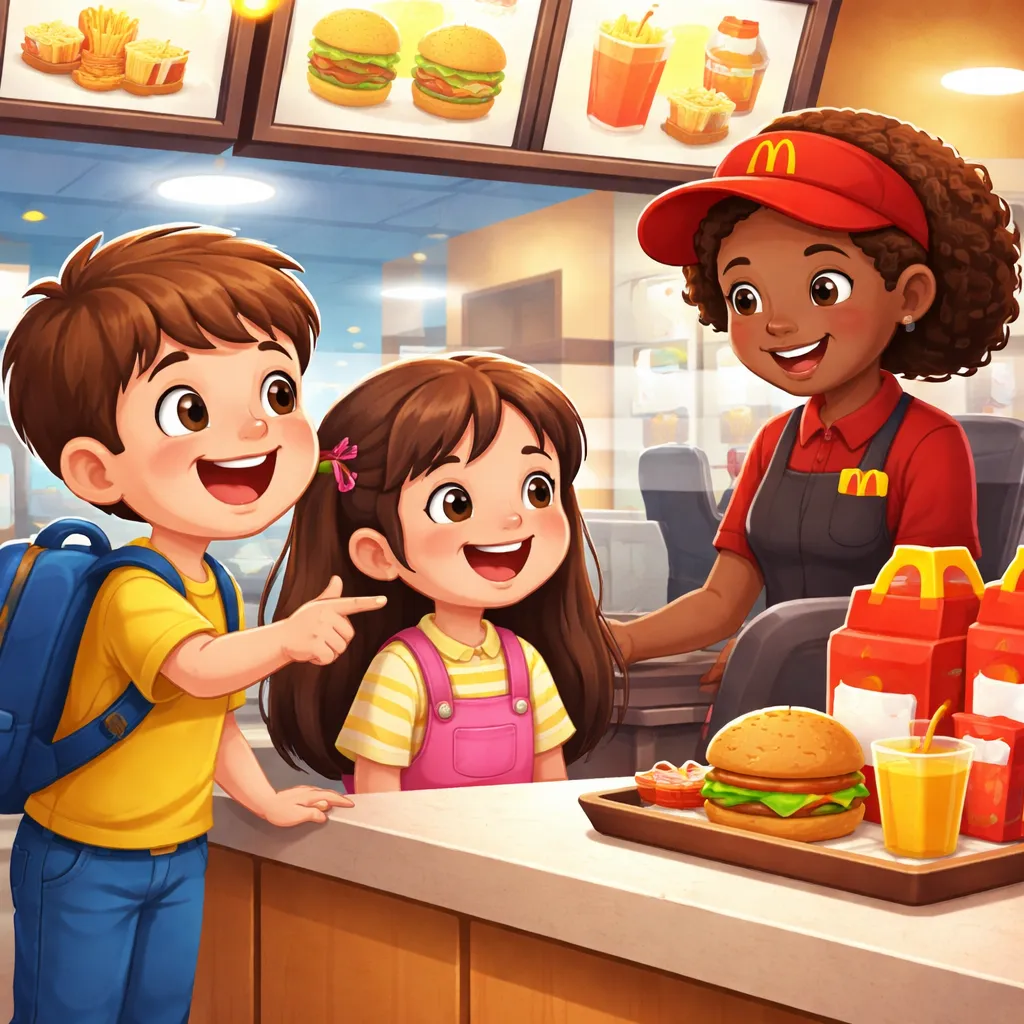 Can Ordering Food at McDonald's English for Kids Be a Fun and Confident Moment?