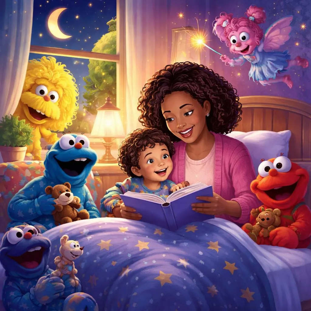 芝麻街的睡前故事能讓孩子的睡前時光變得有趣又輕鬆嗎？