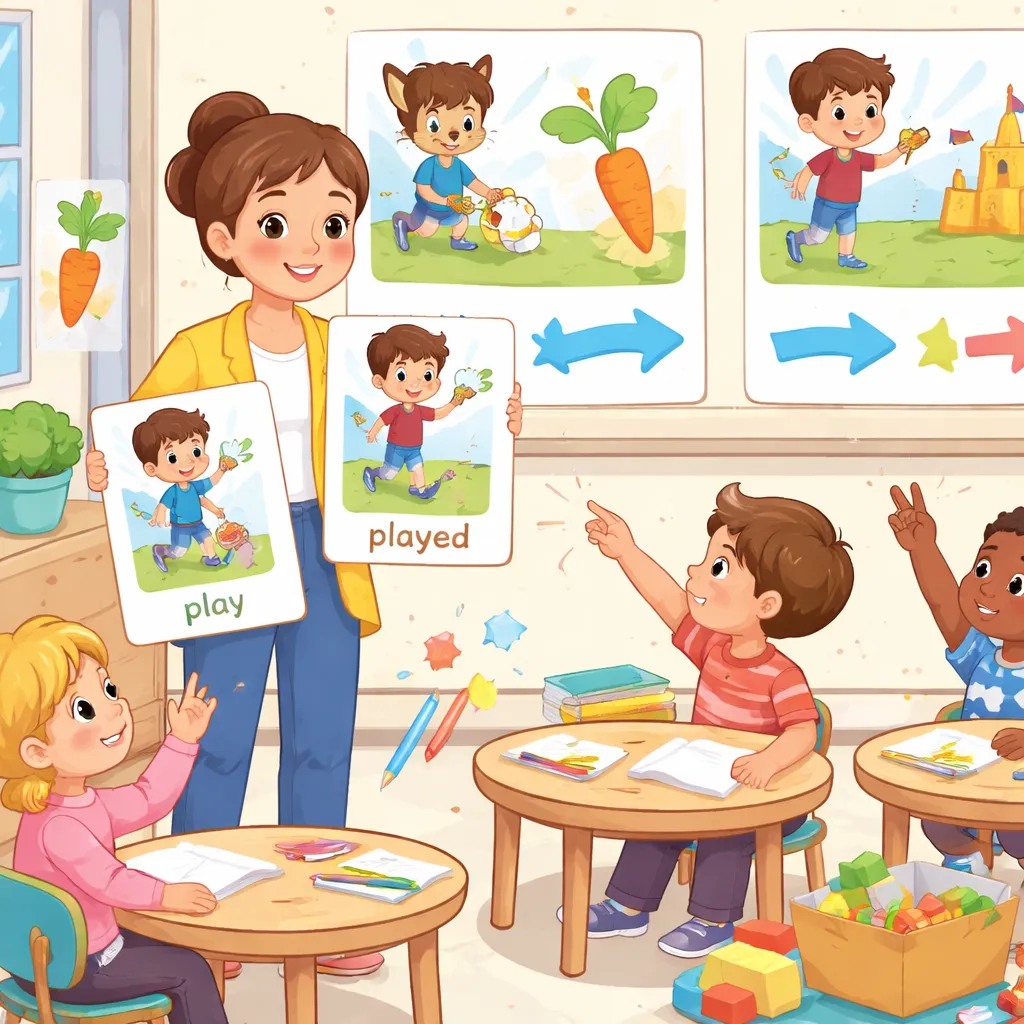 Can Simple Past Tense vs Past Participle Rules Examples and Practice for Kids Be Clearly Explained Easily?