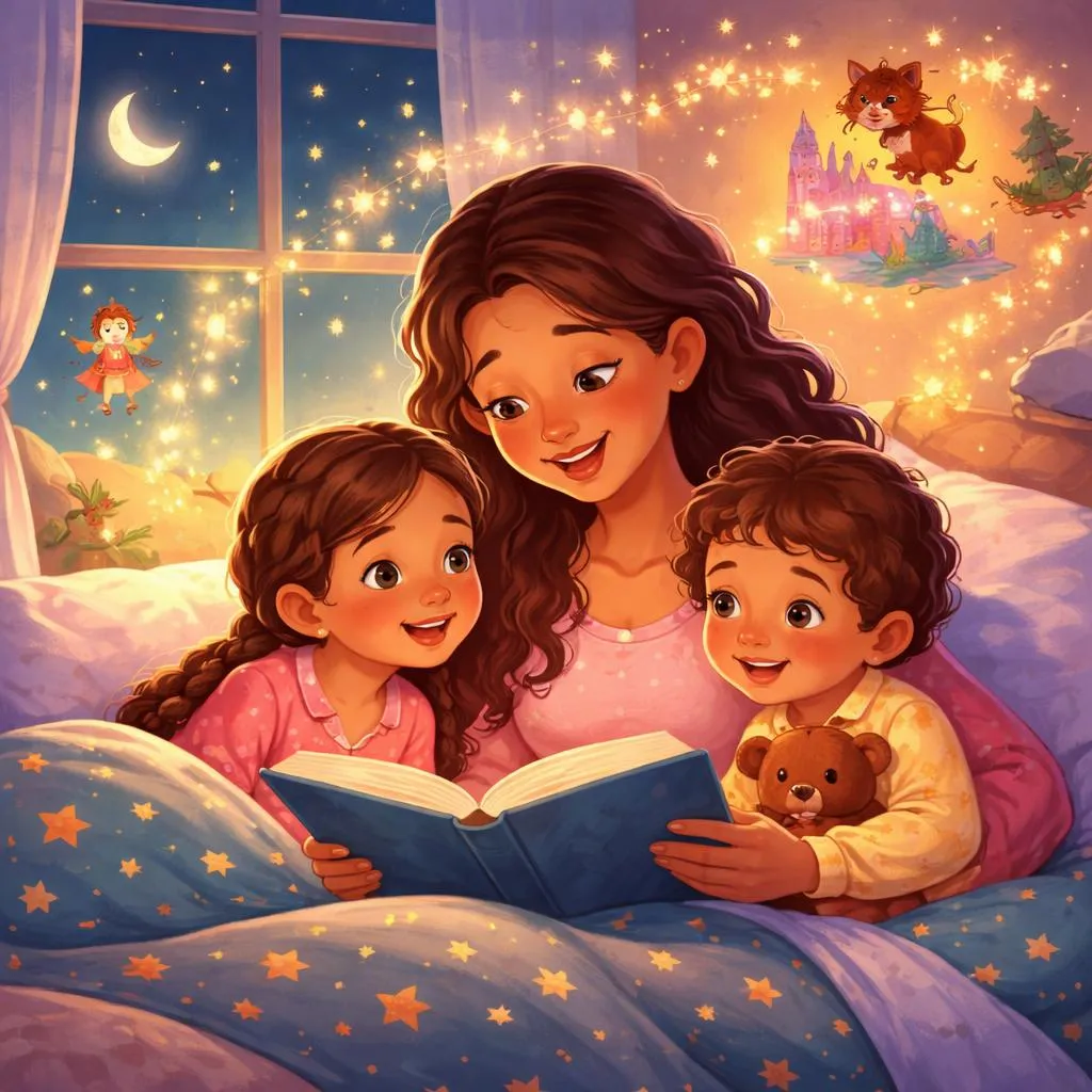Können spanische Gute-Nacht-Geschichten die Schlafenszeit zu einer magischen Zeit des Teilens und der Freude machen?