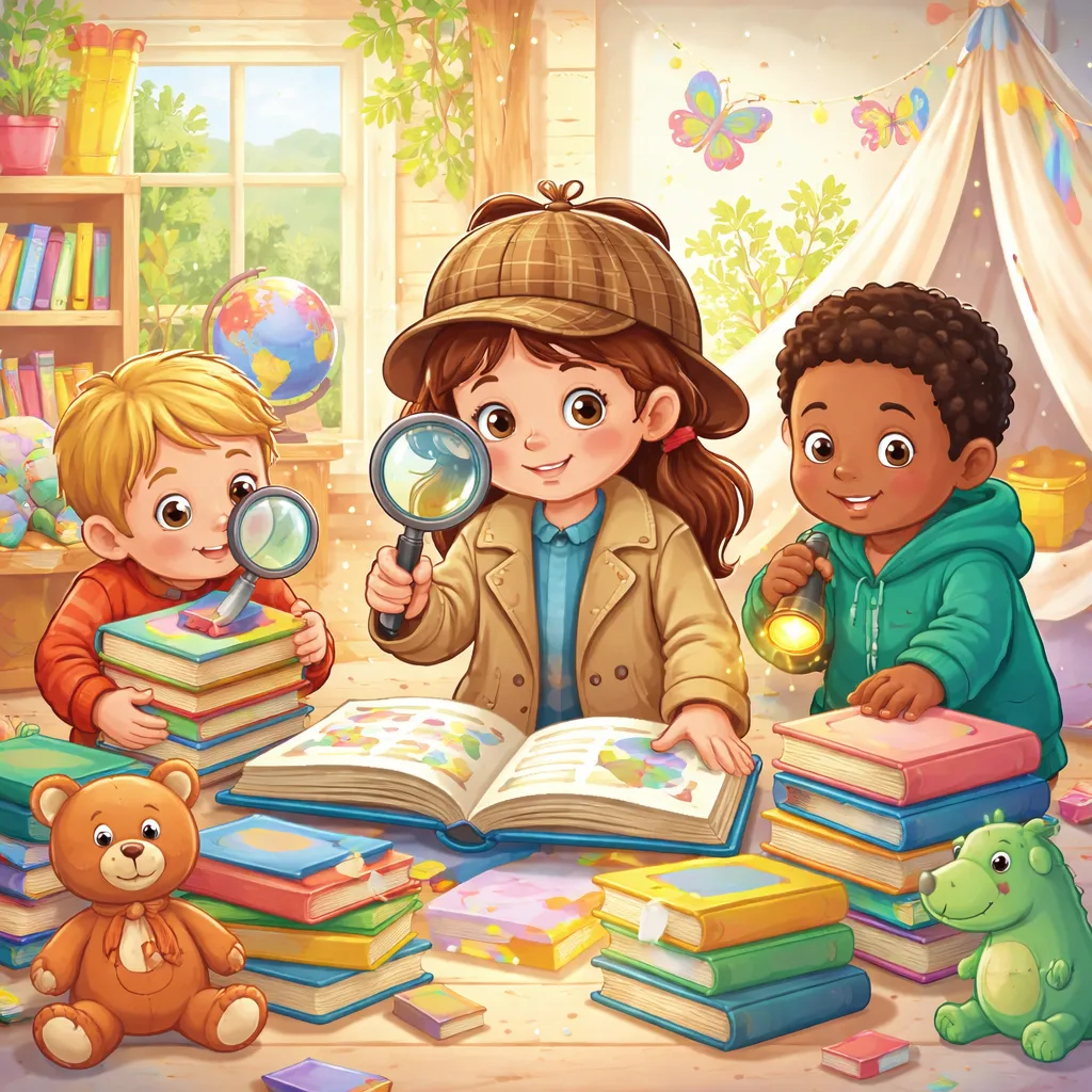 Can You Be a Book Detective? Learn How to Choose English Picture Books by Age!