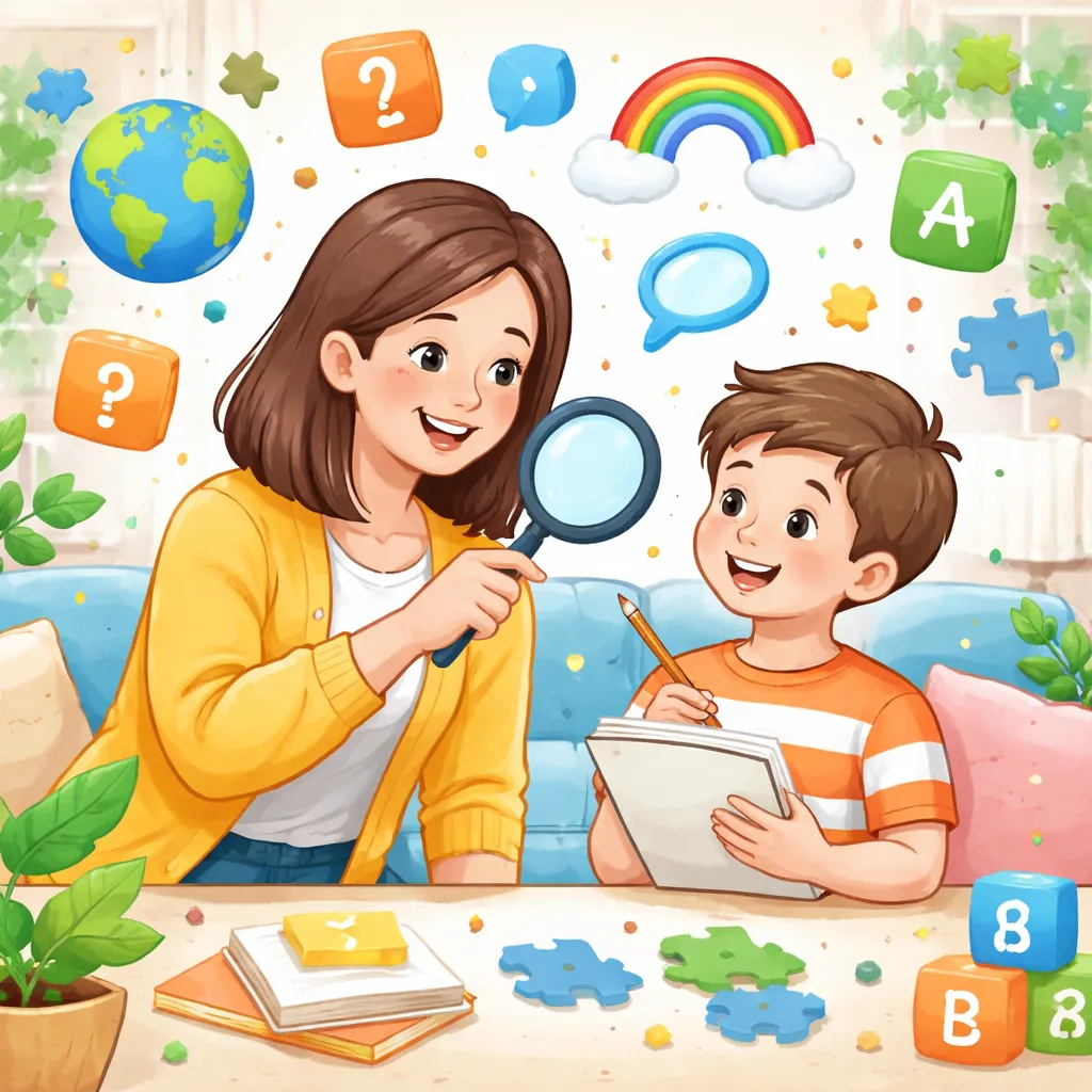 Can You Be a Language Detective? A Guide to Assessing Your Child's English Level at Home!